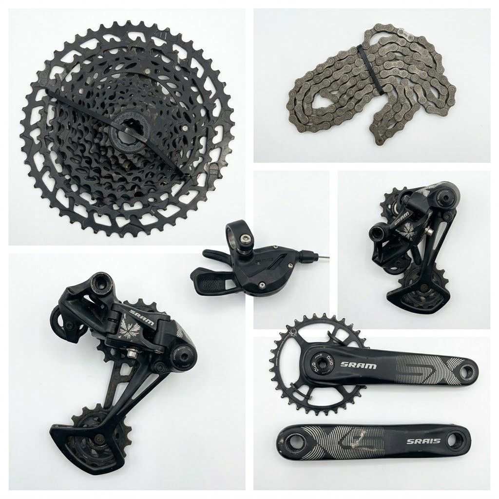 Groupe VTT SRAM SX Eagle 12 vitesses occasion Maroc