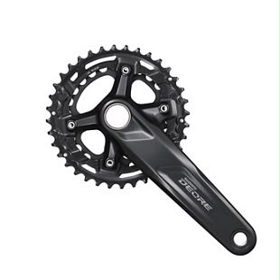 Shimano Deore FC-M4100-2 2x10-Speed Crankset 36-26T